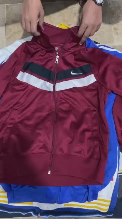 Track jackets branded
