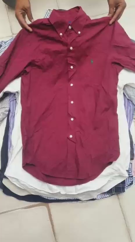 Box de 34 chemises