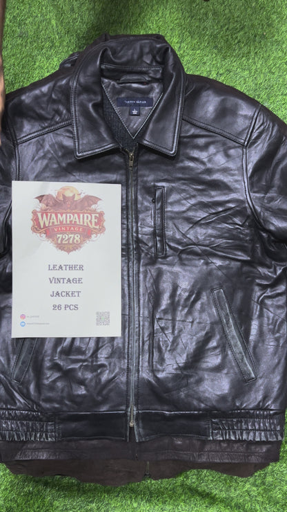 Leather jacket